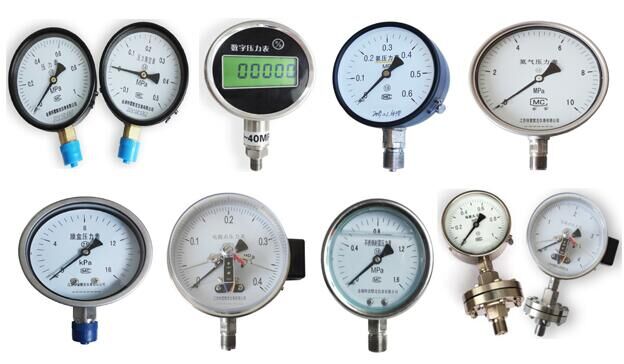 壓力表產品選擇與精度選擇簡述